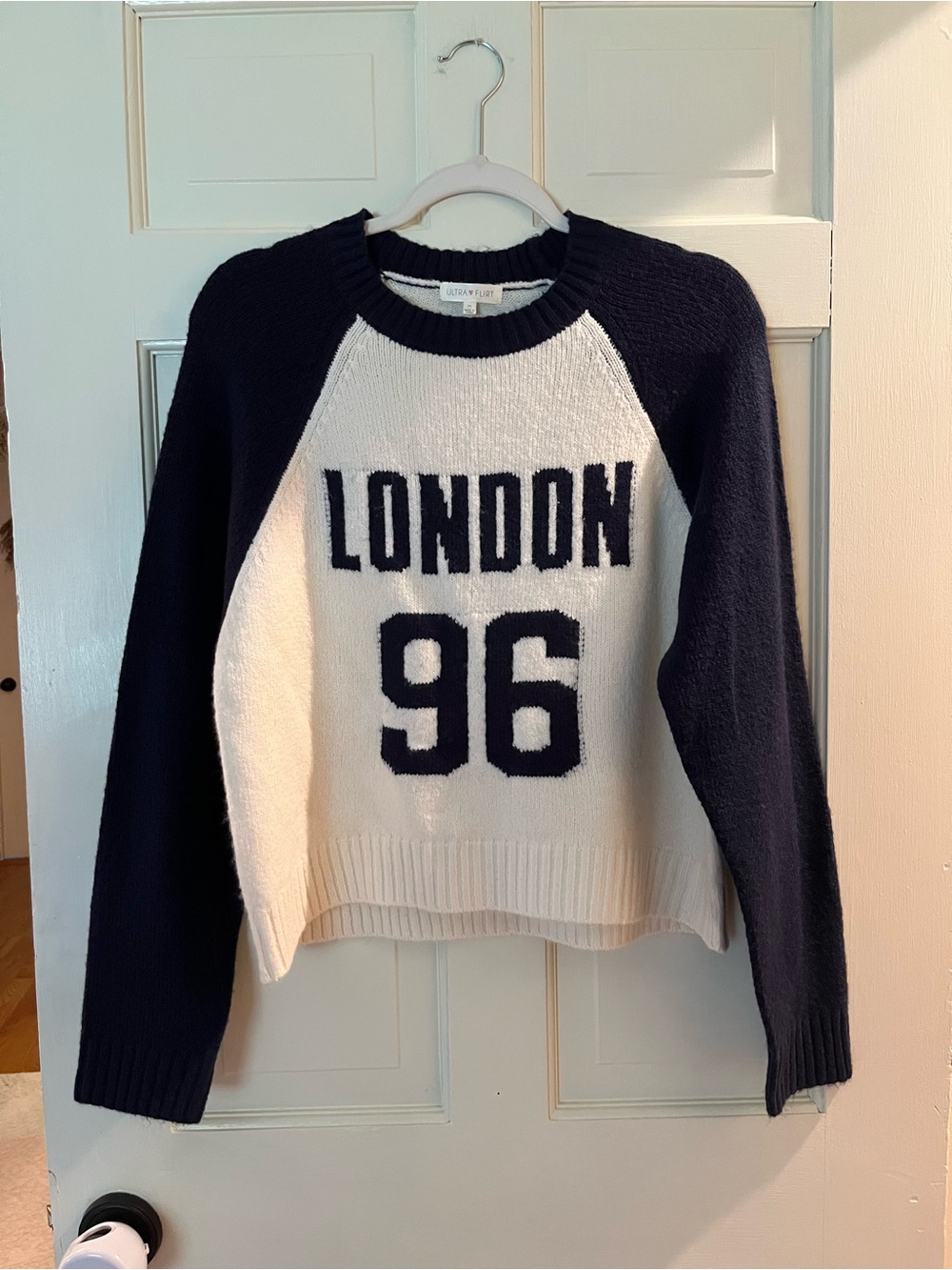 Ultra Flirt 'London 96' Crewneck Sweater & Hippie Rose Cozy Jacket